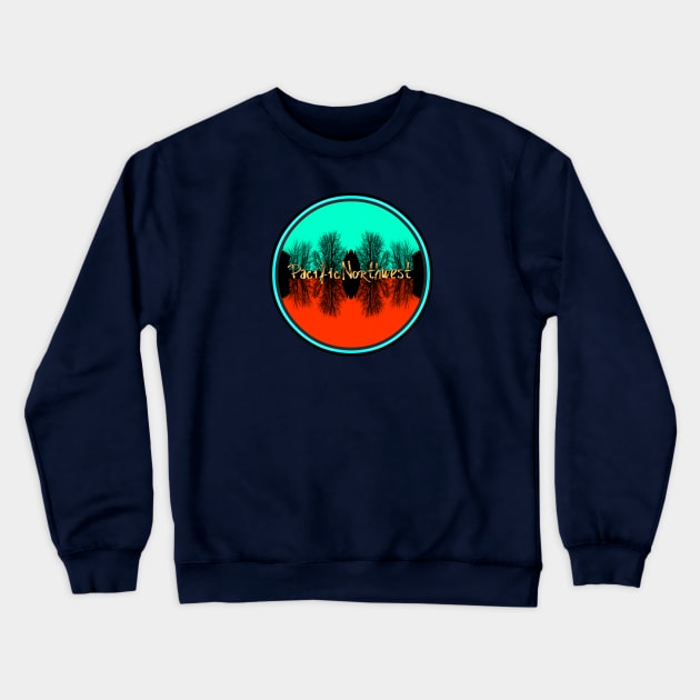 PNW Reflections Crewneck Sweatshirt by TheDaintyTaurus